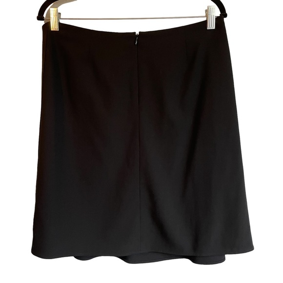 Emanual Ungaro Classic Wool A-Line Lined Flare Skirt - Picture 3 of 6